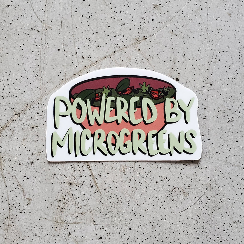 Microgreens Gardening Stickers